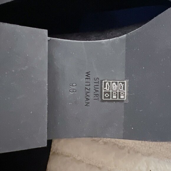 Stuart Weitzman KEELAN CITY Suede Boots OTK Over The Knee Stretch Back US 9.5 - Picture 9 of 11